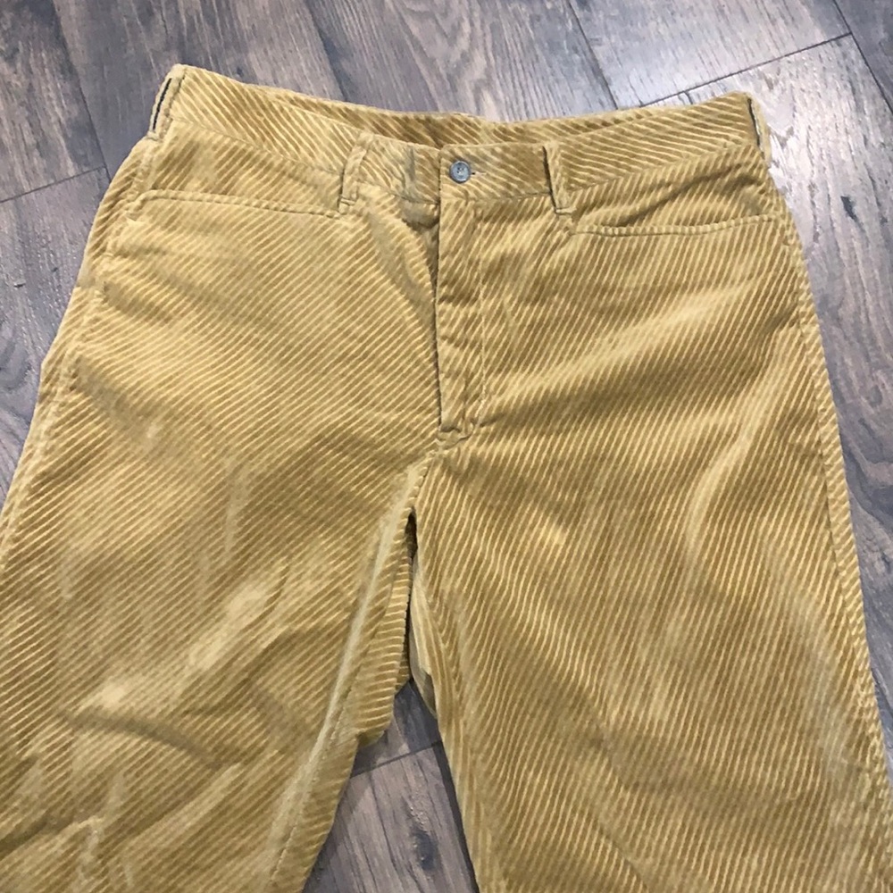 VALENTINO Jeans Corduroy Size XXL Waist 38 Inches (54 Euro) Color Tan/Brown